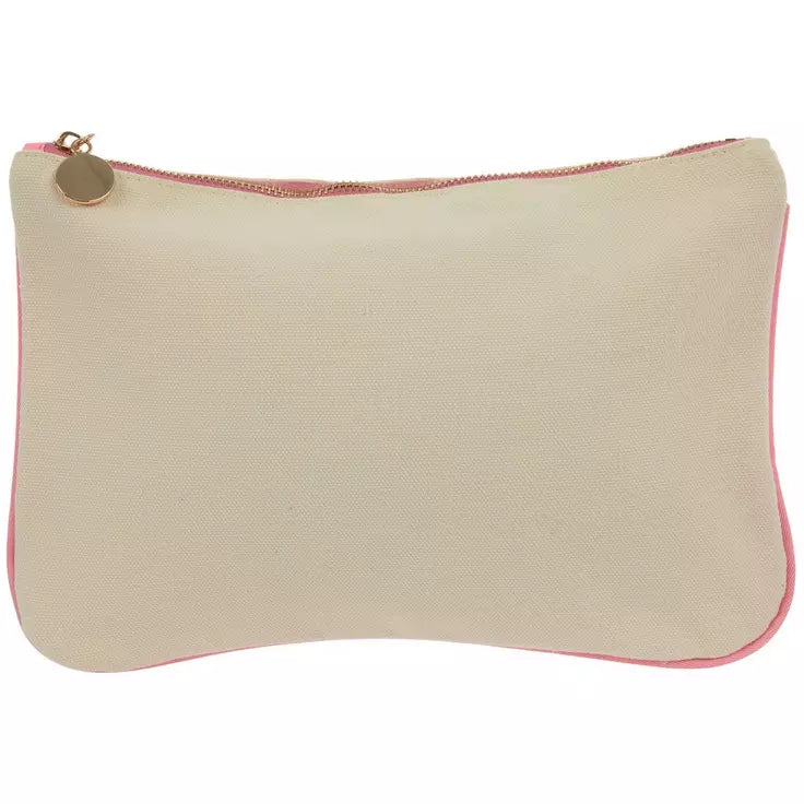 JJ Canvas cosmetic bag