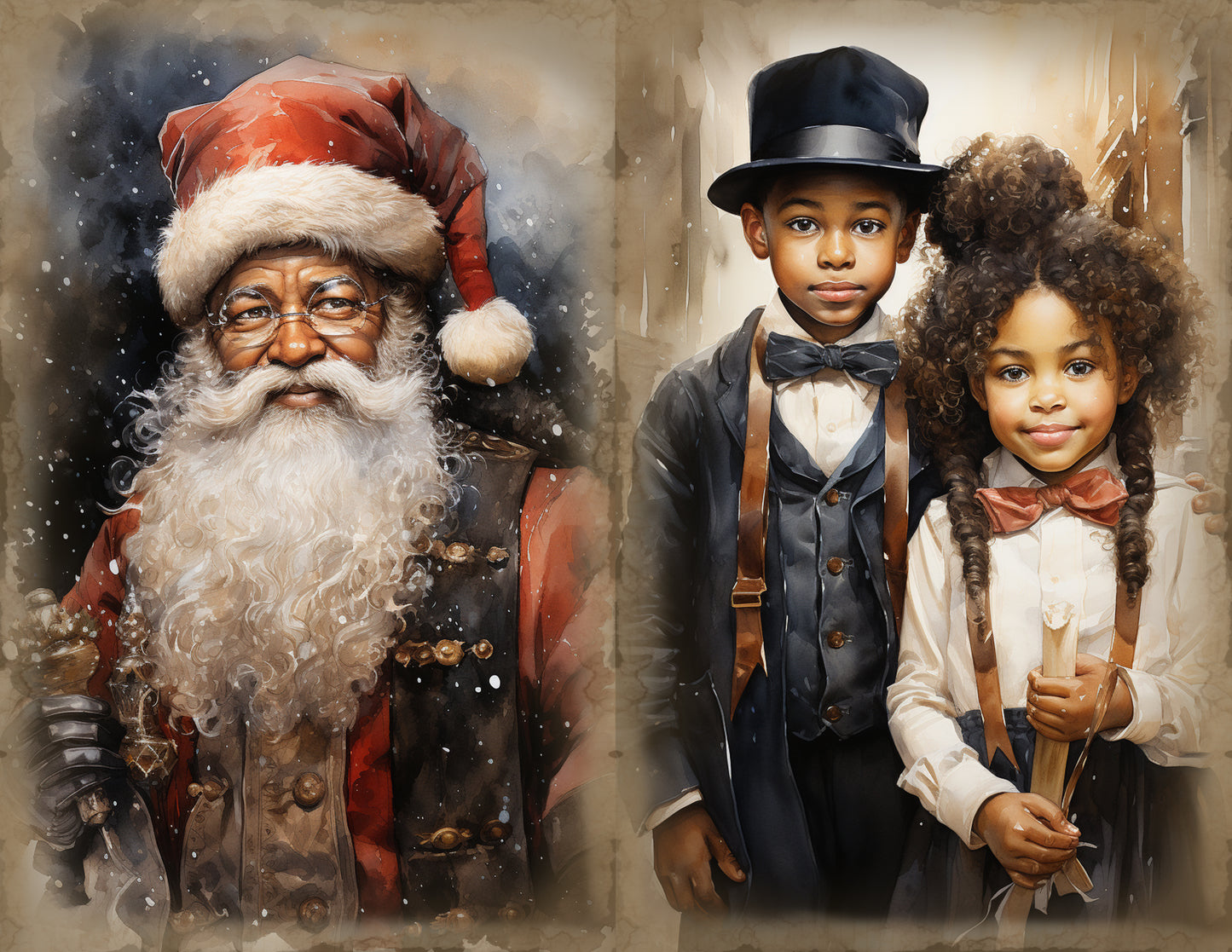 Printable Vintage Christmas Gift tags