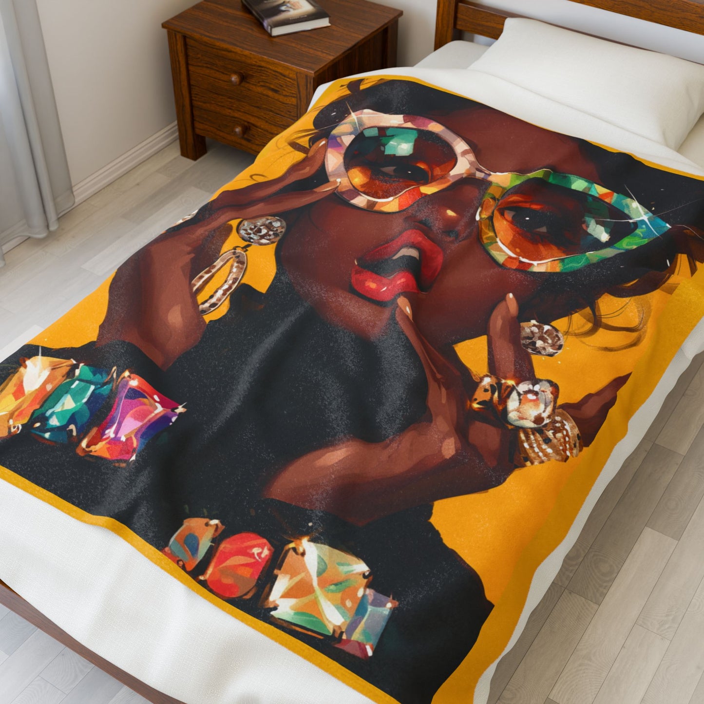 Glam Girl Plush Blanket